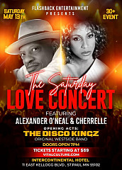 The Saturday Love Concert Featuring Alexander O'Neal and Cherrelle